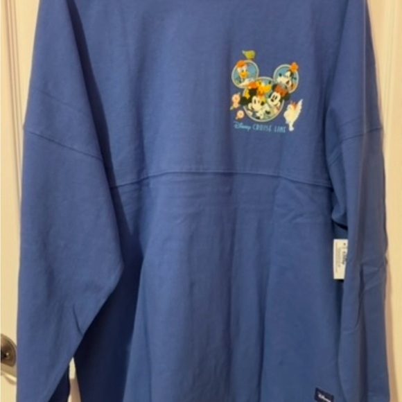 Disney Wonder Cruise Line DCL Australia New Zealand Map Spirit Jersey Medium - Picture 2 of 3